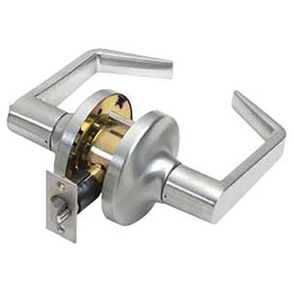 Tell Pro Line, Grade 1 Passage Lever, ANSI Strike, 2-3/4 Backset, US10B Oil Rubbed Dark Bronze